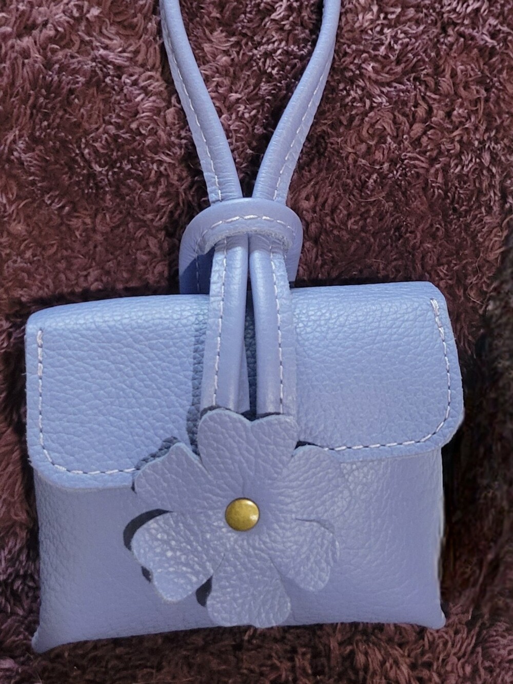 Portland Leatger Goods Premiun Aster Blooming Wristlet